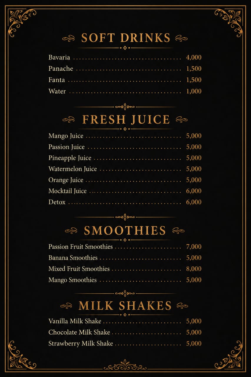 Bar Menu 4
